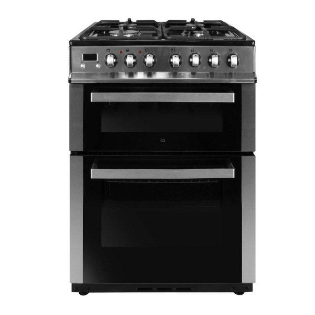 Preview of the first image of ELECTRIQ 60CM DUAL FUEL S/S COOKER-LPG-DOUBLE OVEN-FAB.