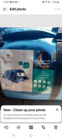 Image 1 of Hi gear 8 man tent and carpet brand new