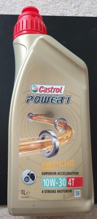 Image 1 of Castrol Power 1 motor oil, 10w- 30