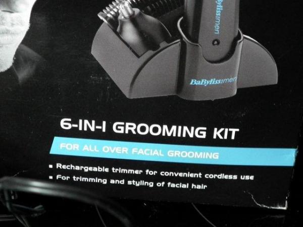 Image 2 of BaByliss for Men 6 in 1 grooming kit