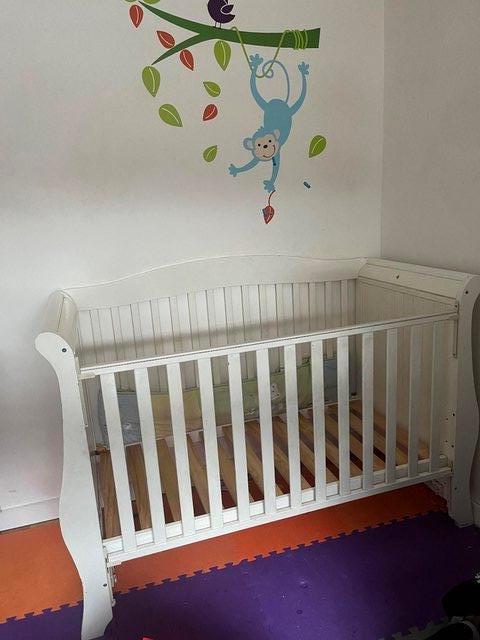 Preview of the first image of £59 if buy by Monday. cot bed used but perfect condition.