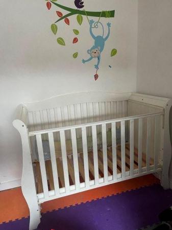 Image 1 of £59 if buy by Monday. cot bed used but perfect condition