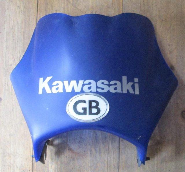 Preview of the first image of Fabbri Motorcycle wind shield - Kawasaki.
