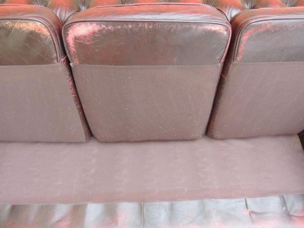 Image 12 of Chesterfield 3 seater Vintage Sofa (UK Delivery)