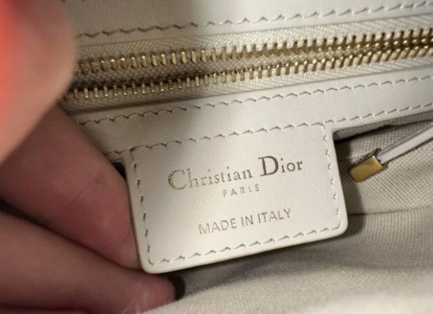 Image 2 of Christian Dior Saddle Bag oblique white women's