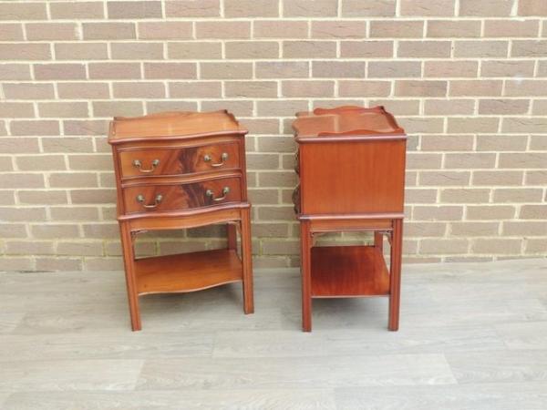Image 3 of Pair of Brights of Nettlebed Bedside Tables (UK Delivery)
