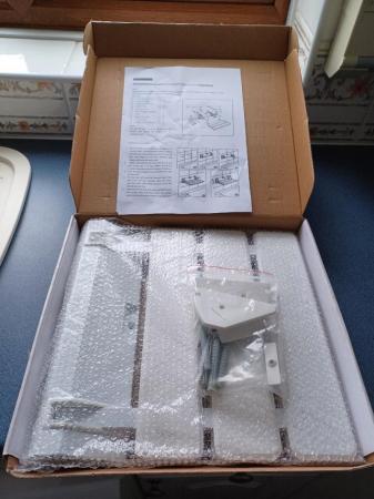 Image 1 of BRAND NEW Wall Mounted Folding Shower Seat *White *Mobility