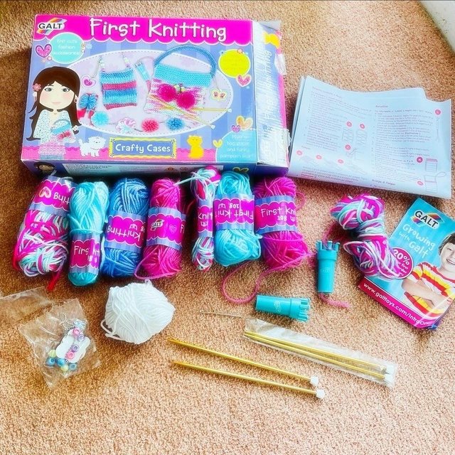 Preview of the first image of Children First Knitting GALT Cute Fashion Accessories Craft.