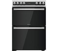 Image 1 of HOTPOINT MUTLIFLOW 60CM WHITE ELECTRIC CERAMIC COOKER-SUPERB