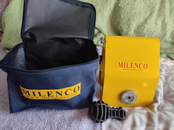Image 1 of Milenco caravan hitch lock and carry case