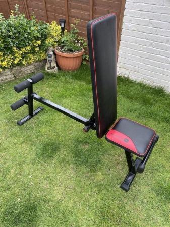 Image 9 of Weights Bench plus Dumbbells