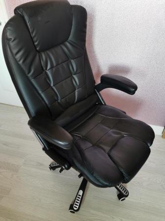 Image 2 of Executive office chair in PU leather