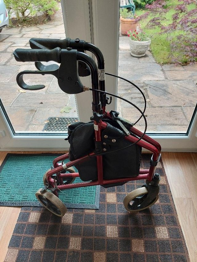 Preview of the first image of Mobility Eden tri-walker  3 wheel walker.
