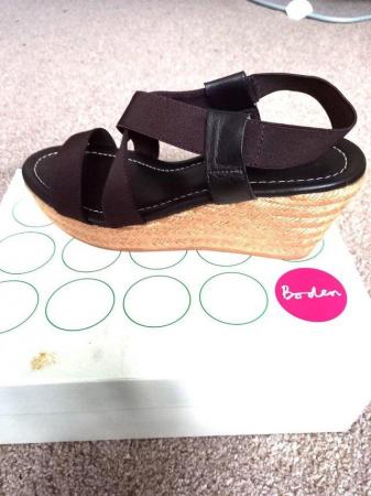 Image 3 of Dark Brown Strapped Sandal from Boden