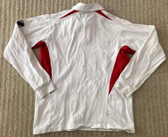 Image 2 of VINTAGE ENGLAND RUGBY HOME SHIRT 2003/04 TOP JERSEY MB 10-12