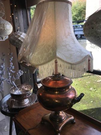 Image 3 of Antique Victorian Copper lamp