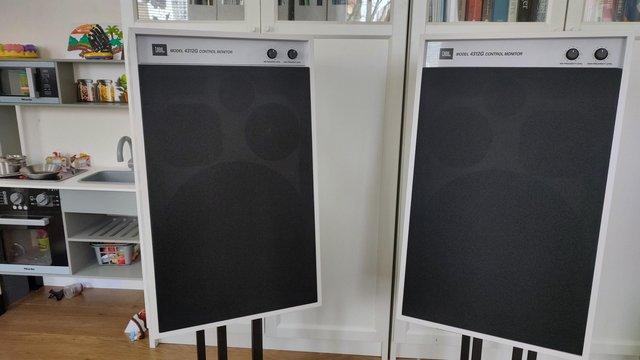 Preview of the first image of Loudspeakers JBL 4312G Ghost Edition Studio Monitors.