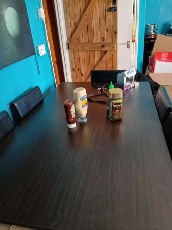 Image 1 of Free Dining table with 6 chairs