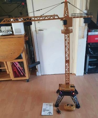 Image 2 of Rc huina tower and crawler cranes x2 rtr