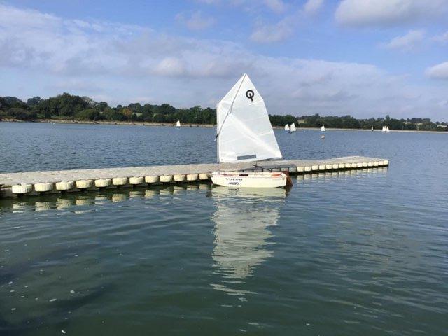 Preview of the first image of Sailing Dinghy Optimist - Excellent Beginners Boat.