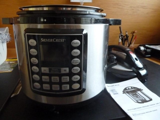 Preview of the first image of SilverCrest Multy functional pressure cooker.