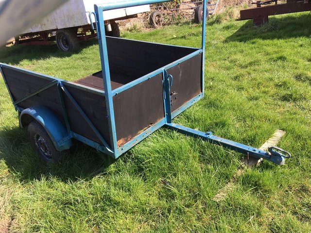 Preview of the first image of Strong Heavy Duty Camping Utility Trailer Car Boot Removals.