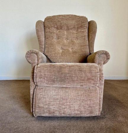Image 2 of SHERBORNE ELECTRIC RISER RECLINER DUAL MOTOR CHAIR DELIVERY