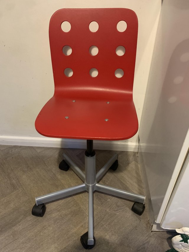 Preview of the first image of Children’s Ikea Red Chair.