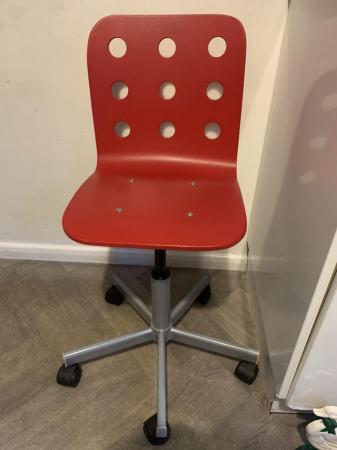 Image 1 of Children’s Ikea Red Chair