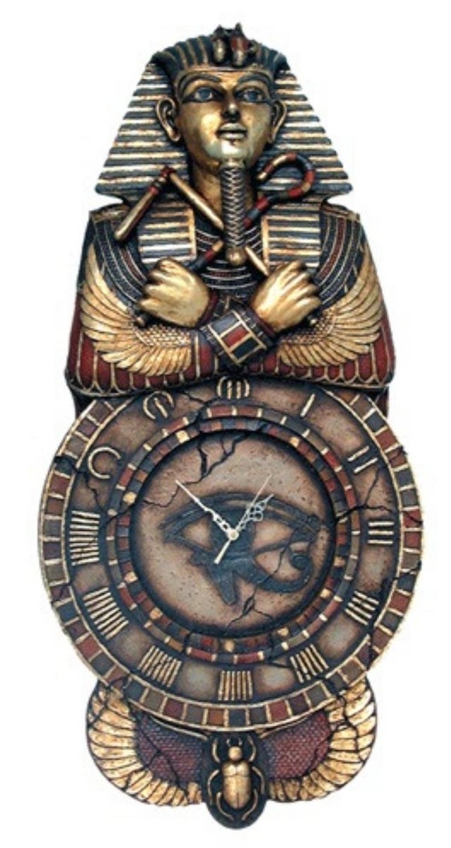Preview of the first image of Egyptian working clock for sale.