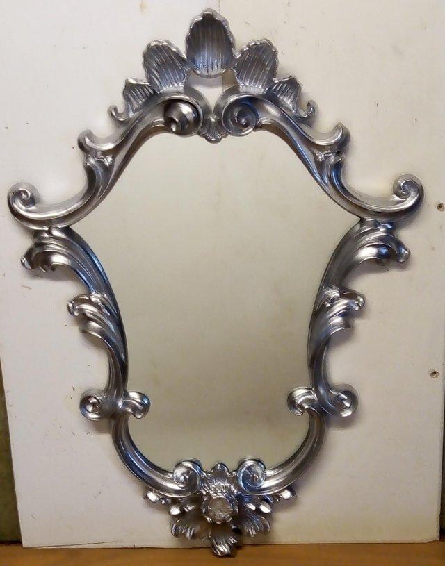 Preview of the first image of Italian decorative ornate mirror.