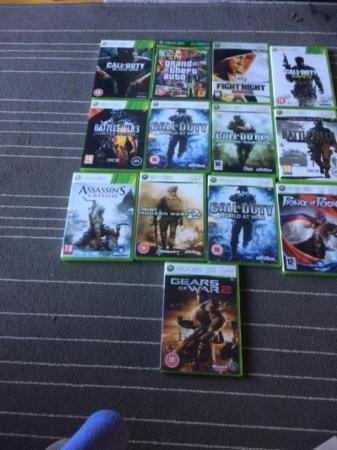 Image 3 of !3 X Box 360  Games selection of titles