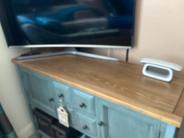 Preview of the first image of Wayfair Blue Sideboard..