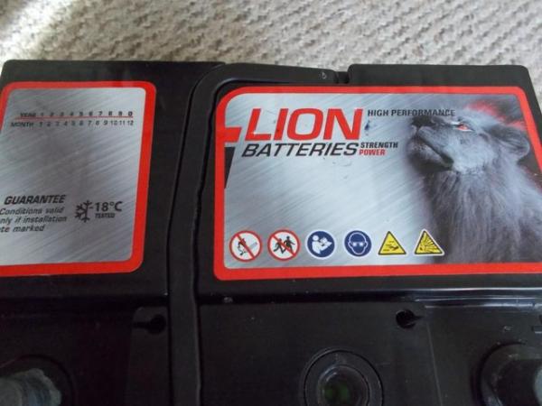 Image 2 of 40AH Lion High Performance Power 12V Car Battery 4mth old