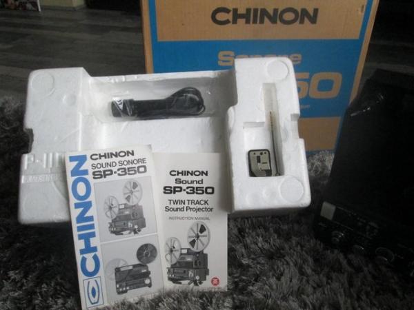 Image 2 of Vintage Chinon SP-350 Twin Track Magnetic 8mm Projector