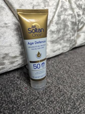 Image 3 of Boots Soltan Once Age Defence Facial Sun Care Cream