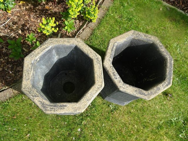 Preview of the first image of Hexagonal Garden Planters x 2.