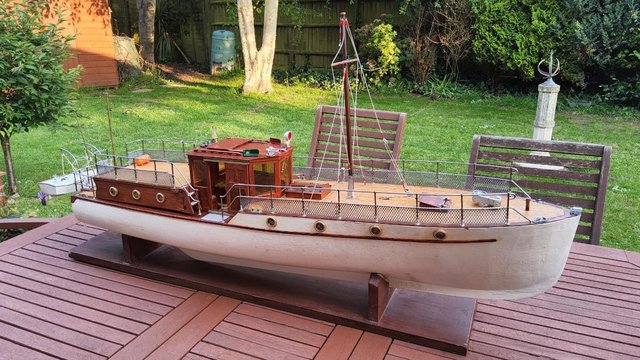 Image 9 of Model boat,electric motor 44 inches long