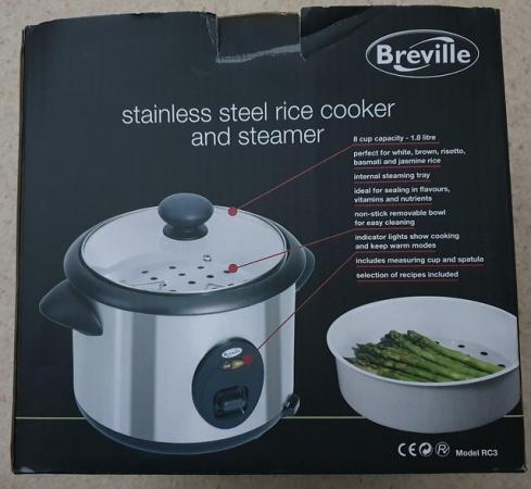 Image 2 of Breville Rc3 rice cooker 1.8l