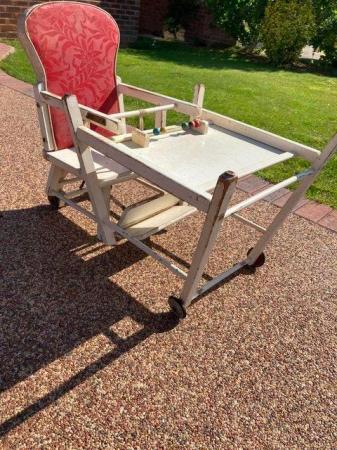 Image 2 of Vintage High Chair/Car/Play seat for restoration