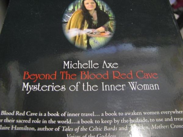 Image 2 of Michelle axe beyond the blood red cave signed book 2013