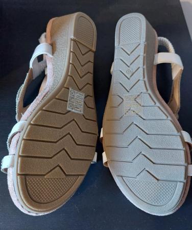 Image 3 of Prisska silver sandals size 6
