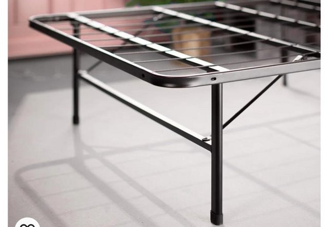 Preview of the first image of Zinus foldable single metal bed frame.
