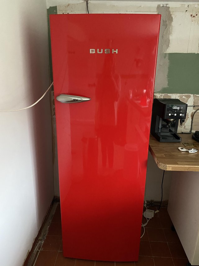 Preview of the first image of Tall Bush Fridge with freezer box.