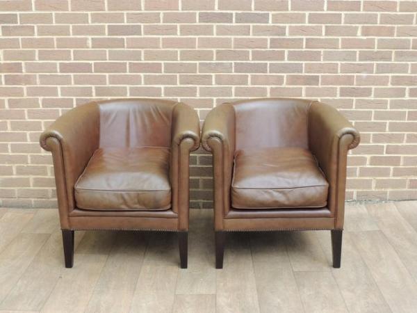 Image 3 of Pair of Laura Ashley Osborne Tub Chairs (UK Delivery)