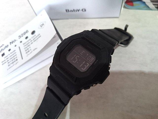Preview of the first image of Casio Baby G Matt Black BG5606-1.