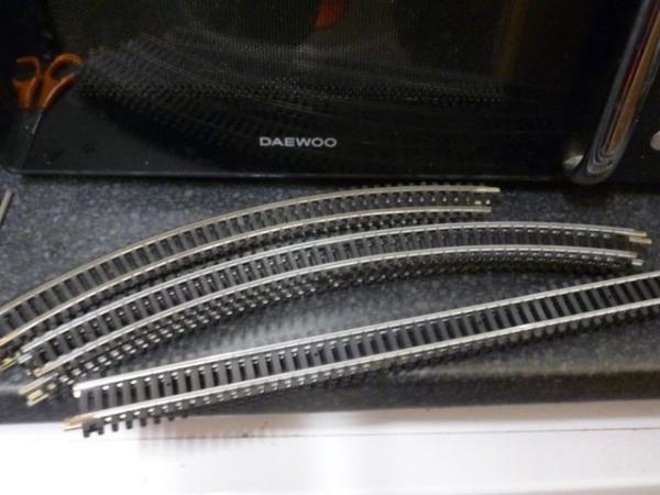 Image 2 of 00 Gauge 4mm scale train track