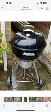 Image 1 of Weber One Touch Premium Charcoal Grill