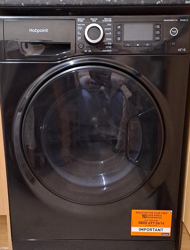 Preview of the first image of Hotpoint NDD9725BDAUK 9Kg Wash 7Kg Dry 1600 RPM Spin..