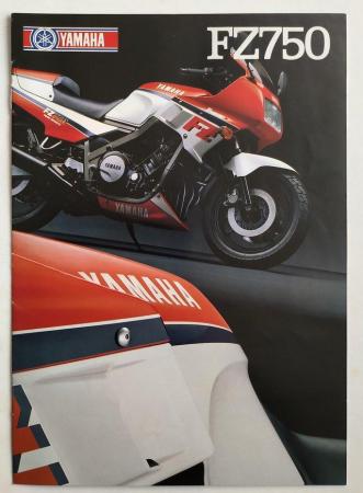 Image 1 of Yamaha FZ750 UK Sales Brochure